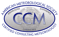 American Meteorological Society Certified Consulting Meteorologist logo